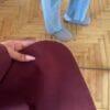 Ferya Burgundy Oversize Blazer