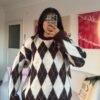 Remy Baklava Brown/White Sweater