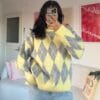 Remy Baklava Yellow/Grey Sweater