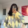 Remy Baklava Yellow/Grey Sweater