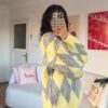 Remy Baklava Yellow/Grey Sweater