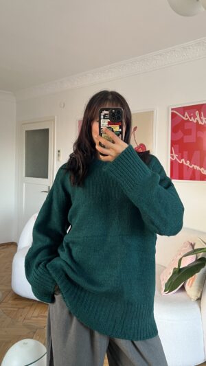 Charlotte Emerald Green Sweatshirt