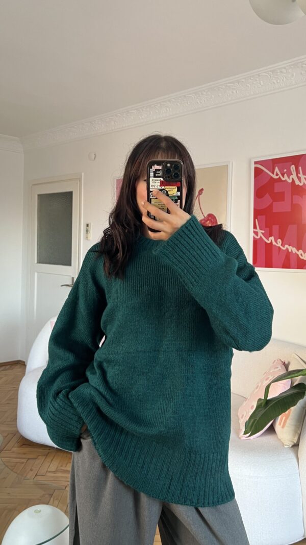 Charlotte Emerald Green Sweatshirt