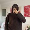 Charlotte Dark Brown Sweatshirt
