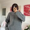 Charlotte Dark Grey Sweatshirt
