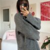 Charlotte Dark Grey Sweatshirt