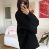 Charlotte Black Sweatshirt