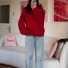 Sandy Red Sweater