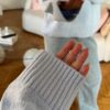 Sandy Baby Blue Sweater