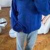 Sandy Sax Blue Sweater