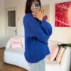 Sandy Sax Blue Sweater