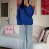 Sandy Sax Blue Sweater