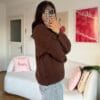 Sandy Dark Brown Sweater