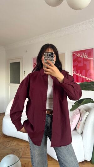 Chester Burgundy Shirt