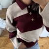 Sisi Burgundy Sweater