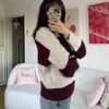 Sisi Burgundy Sweater