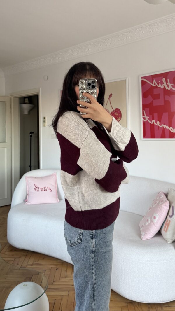 Sisi Burgundy Sweater