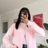 Eliora Baby Pink Cardigan