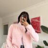 Eliora Baby Pink Cardigan