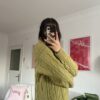 Snoozy Green Turtle Neck Sweater