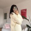 Barox Creamy Oversize Sweater