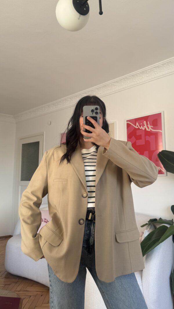 Vivian Beige Blazer