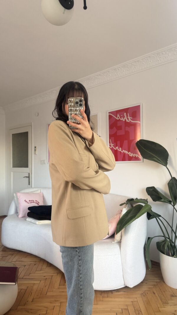 Vivian Beige Blazer