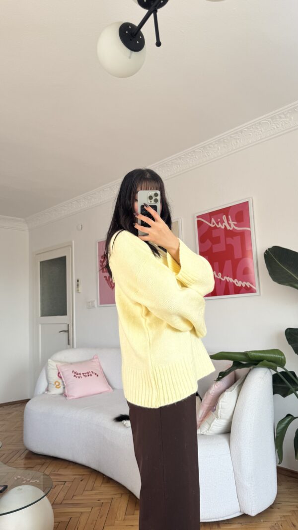 Charlotte Yellow Sweater