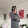 Snoozy Dark Grey Turtle Neck Sweater