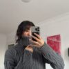 Snoozy Dark Grey Turtle Neck Sweater