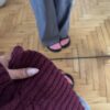 Snoozy Burgundy Turtle Neck Sweater