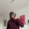 Snoozy Burgundy Turtle Neck Sweater