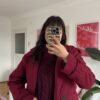 Stella Burgundy Coat Premuim Quality