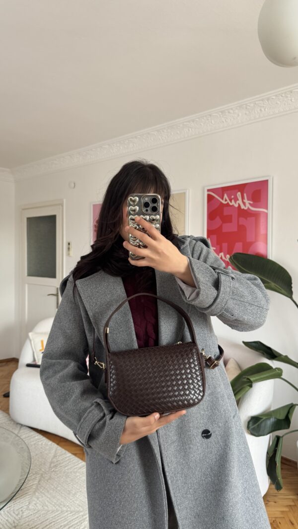 img_0265 Croco Dark Brown Bag