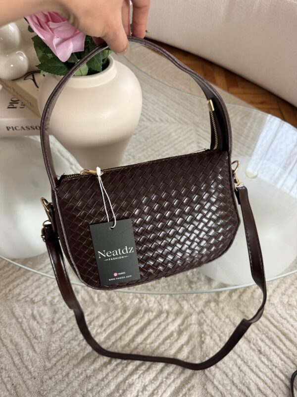 img_0275 Croco Dark Brown Bag