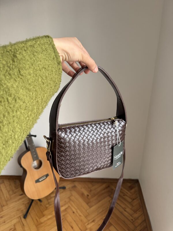 img_0301 Croco Dark Brown Bag