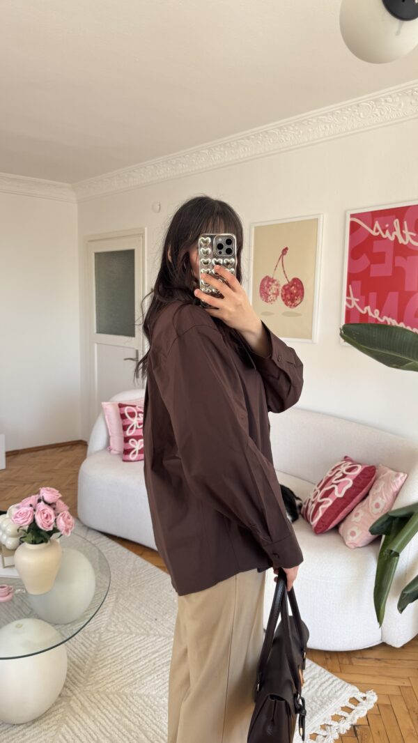 Florenca Dark Brown Shirt