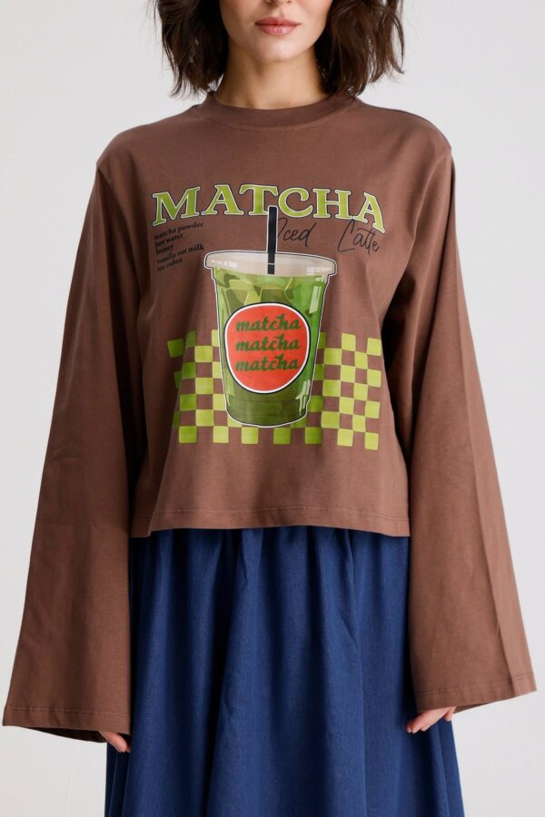 Matcha Dark Brown Shirt