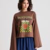 Matcha Dark Brown Shirt