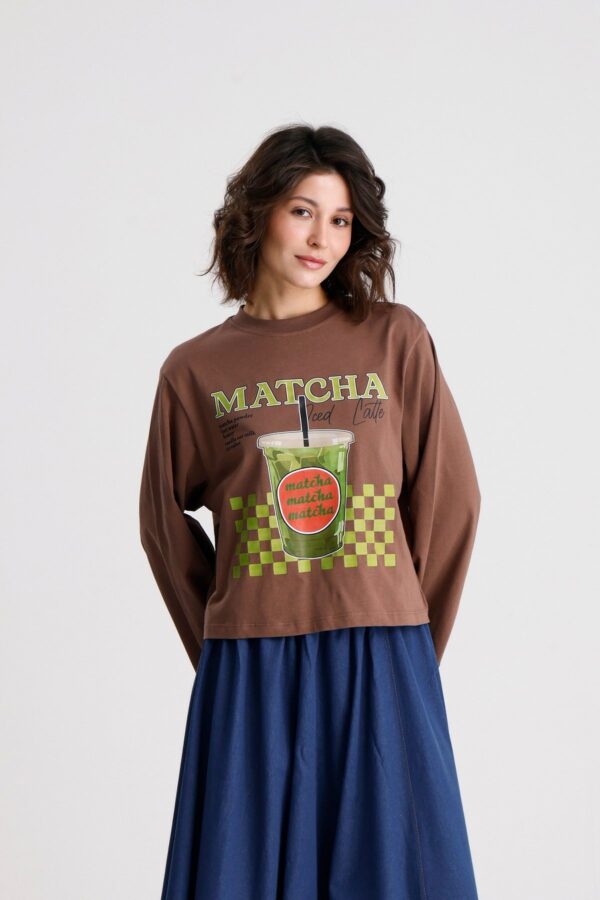 Matcha Dark Brown Shirt