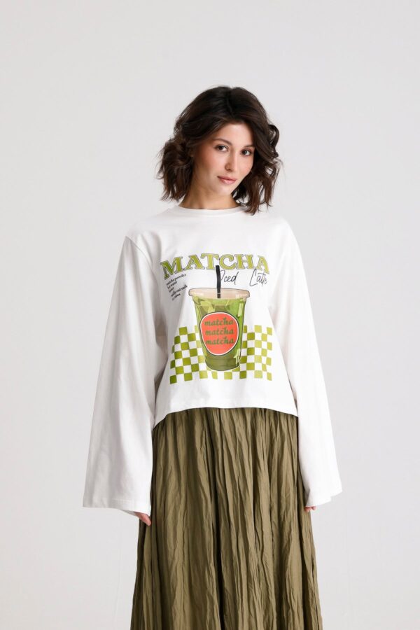 Matcha White Shirt