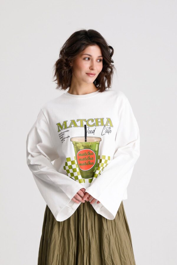 Matcha White Shirt