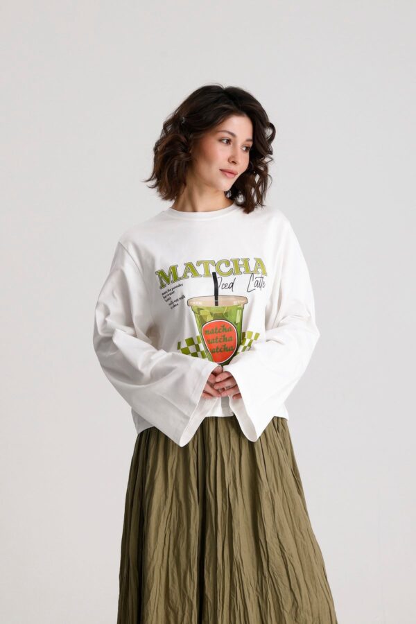 Matcha White Shirt