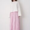 Ronda Baby Pink Pleated Skirt