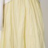 Ronda Butter Yellow Pleated Skirt