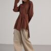 Lory Dark Brown Shirt