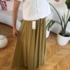 Rozella Belted Green Skirt