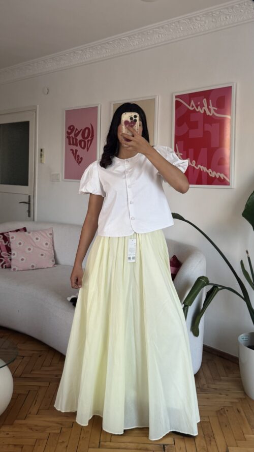 img_1116-2 Rozella Belted Butter Yellow Long Skirt