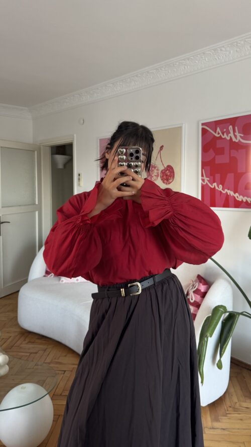 Mavera Red Shirt