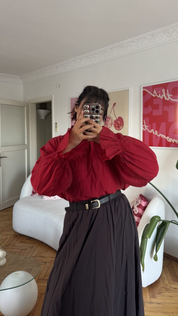Mavera Red Shirt